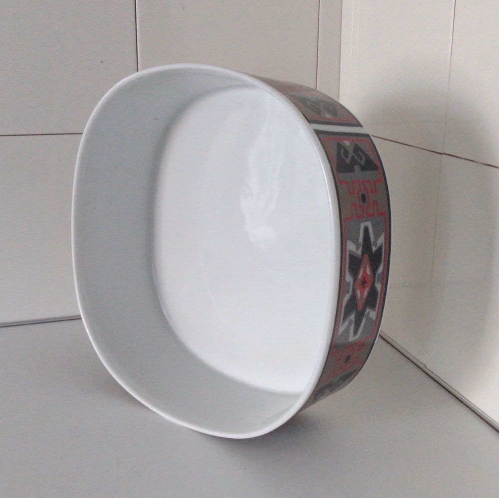 Vintage Sango Japanese China Square Serving Bowl